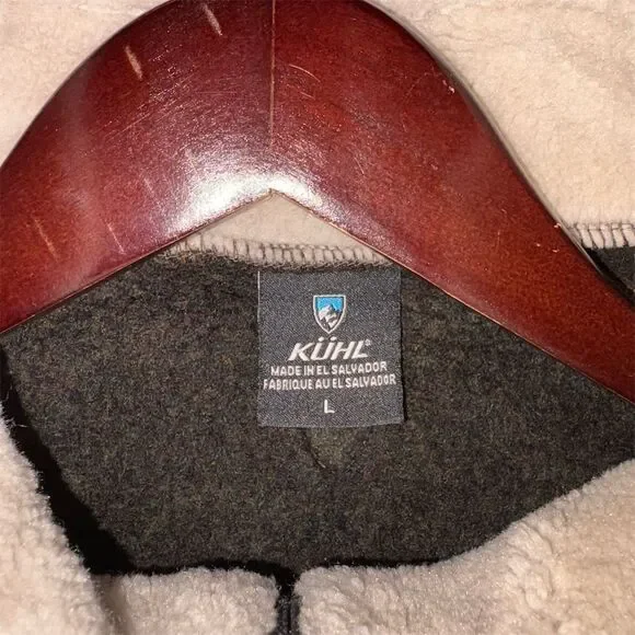 Kuhl Men's Zip Up Sweater - Sz L - Picture 10 of 10